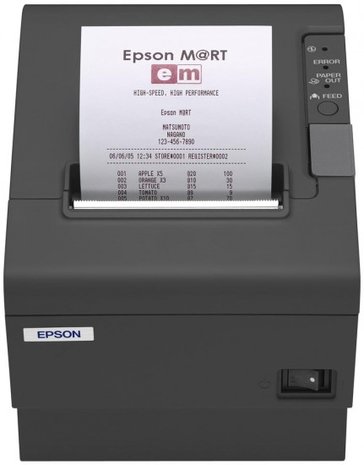 EPSON TM-T88IV POS Thermische Kassabon printer M129H - Zwart