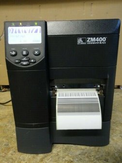 Zebra ZM400 * Thermische Transfer  Label Printer 300DPI + Netwerk USB