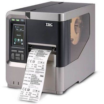 TSC MX340P Thermisch Transfer Label Printer USB + Netwerk 300DPI