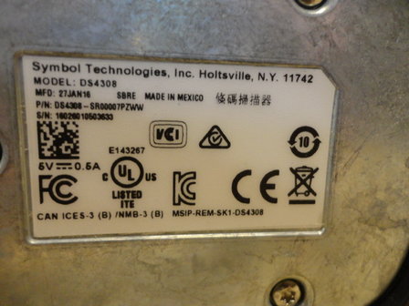Symbol Motorola DS4308 1D & 2D Barcode Scanner USB