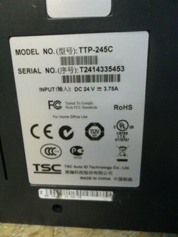 TSC TTP-245C  Barcode Label Printer USB + Netwerk = GK420D 
