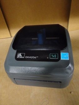 Zebra GK420d Barcode Label Printer USB &amp; Netwerk  + 2 Rollen Labels
