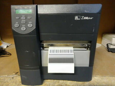 Zebra Z6M Plus * Thermal Transfer Label Printer + LAN