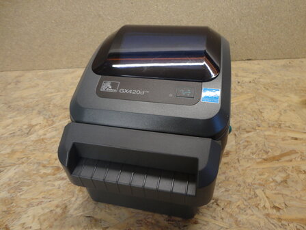Zebra GX420d Barcode Label Printer USB &amp; LAN + Cutter
