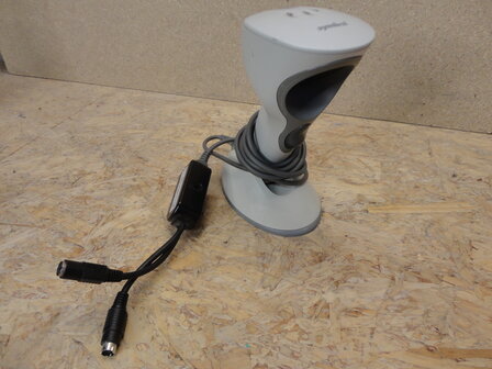 Symbol Cyclone M2007 1D   Barcode Scanner Keyboard Wedge + Stand