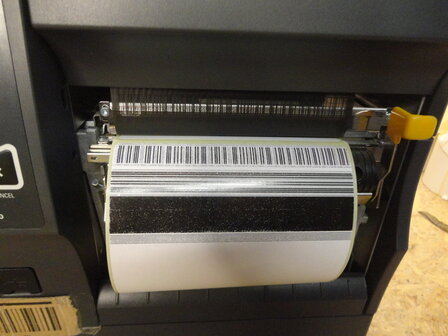 Zebra ZT420 Thermal Transfer Label Printer met Label REWINDER - 300dpi - Netwerk 