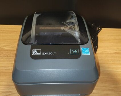 Zebra GX420t Barcode Label Printer USB + Netwerk