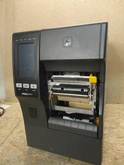 Zebra ZT411 Thermal Label Printer  LAN + USB + Rewinder &amp; Peel new printhead 300Dpi