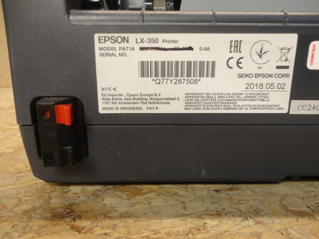 Epson LX-350 Matrix Printer 24 Volt DC -A4 - USB 9-Pin Vehicle  Printer