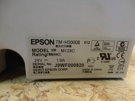 EPSON TM-H5000II POS 2 Station Slip / Bon Printer M128C
