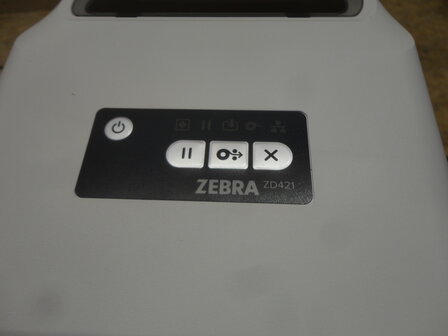 Zebra ZD421 Thermal Transfer Label Printer LAN - USB 