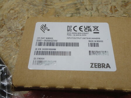 Zebra DS457  NIEUW 1D &amp; 2D Barcode Scanner USB + DS457-SR20009