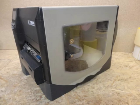 Zebra ZM600 + Cutter Thermische  Label Printer 300Dpi USB &amp; Netwerk