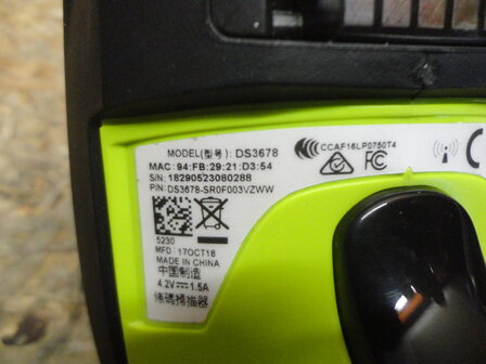 Zebra DS3678 1D &amp; 2D Long range Draadloze Barcode Scanner USB