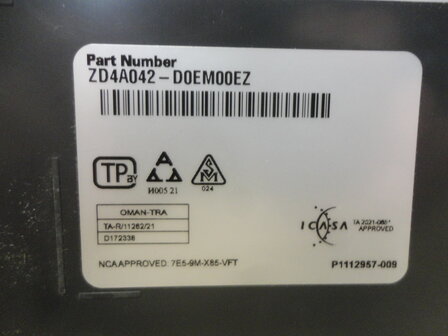 Zebra ZD421 Thermische verzend Label Printer USB LAN BT 203Dpi zwart