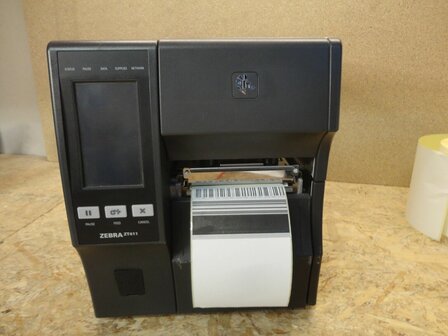Zebra ZT411 Thermal Label Printer  LAN + USB + Bluetooth  600Dpi