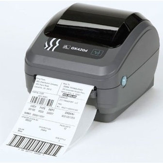 Zebra GK420d Barcode Labelprinter - NIEUW