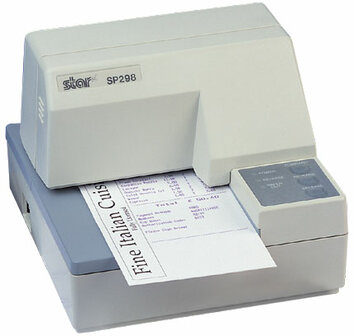 Star Sp298 Matrix Slip Bon Printer - RS-232 Serieel