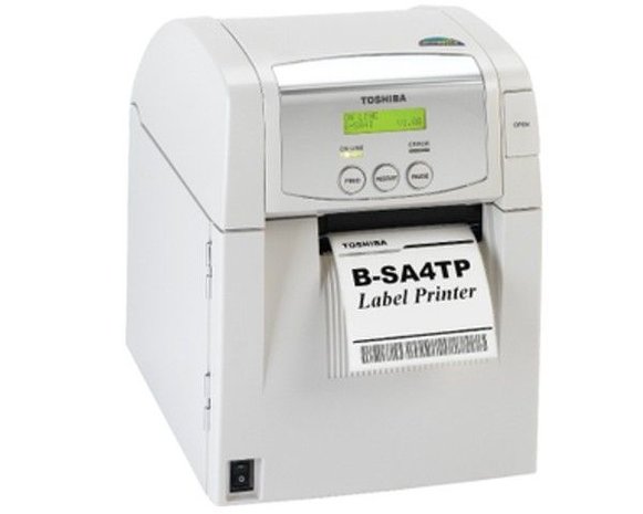 TOSHIBA TEC B-SA4TP Thermische Barcode / Label Printer 300Dpi
