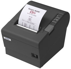 EPSON TM-T88V POS BON PRINTER - M244A - ZWART - NIEUW