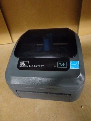 Zebra GK420d Barcode Label Printer USB & Netwerk  + 2 Rollen Labels