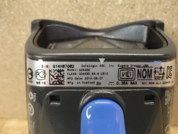 Datalogic Gryphon GD4430 USB  1D Scanner + Stand