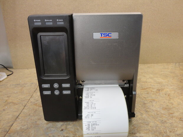 TSC TTP-346MT Barcode Label Printer USB + Netwerk 300Dpi (TTP-346)