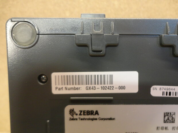 Zebra GX430t Thermische Label Printer + Cutter 300Dpi USB + Netwerk