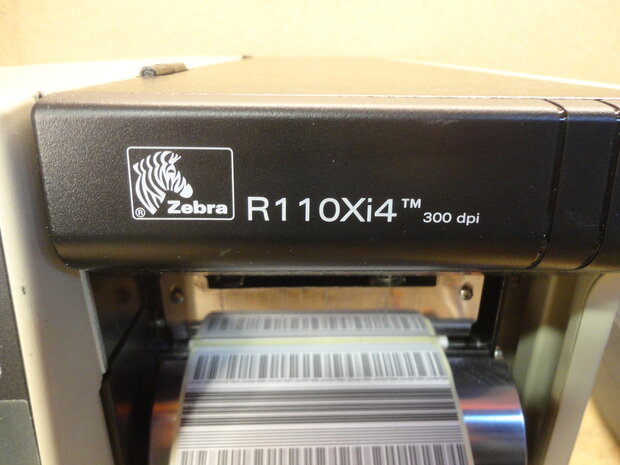 Zebra R110Xi4 - RFID - 300dpi Thermische Barcode Label Printer USB + Netwerk