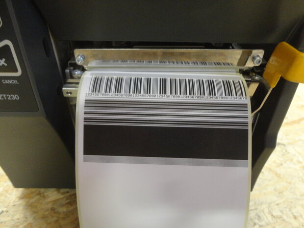 Zebra ZT230 Thermisch Direct  Label Printer USB + Peel Functie 203Dpi