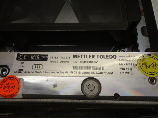 Datalogic Magellan 9400i Scanner 1D/2D Met Mettler Weegschaal - Model 939403