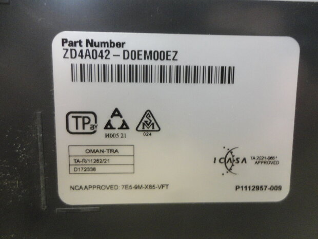 Zebra ZD421 Thermische verzend Label Printer USB LAN BT 203Dpi zwart