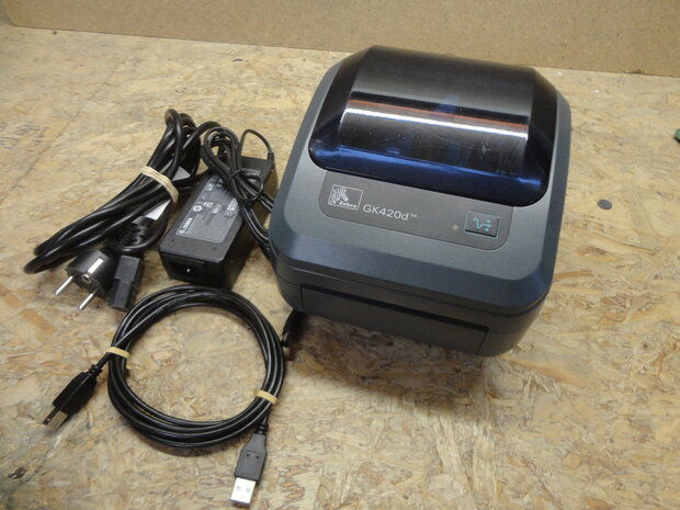 Zebra GK420d Barcode Label Printer USB + Netwerk 