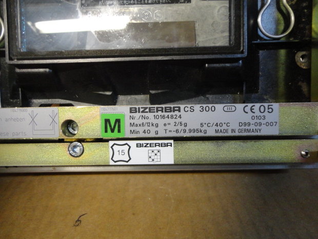 PSC Datalogic Magellan 8200 Scanner met Bizerba Weegschaal 12kg Model 8201