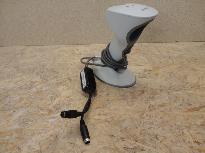 Symbol Cyclone M2007 1D Barcode Scanner Keyboard Wedge + Stand