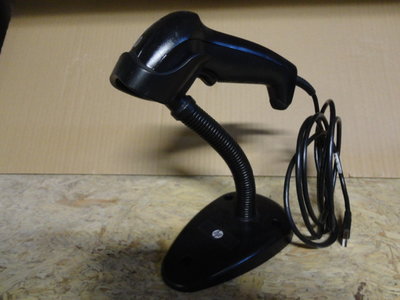 HP QD2100 USB 1D Barcode Scanner + Standaard