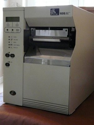 Zebra 105SL Thermal Transfer Label Printer - 300Dpi Netwerk