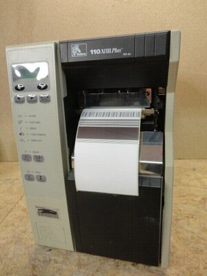 Zebra 110Xi III Plus Thermische Label Printer USB + LAN 300dpi