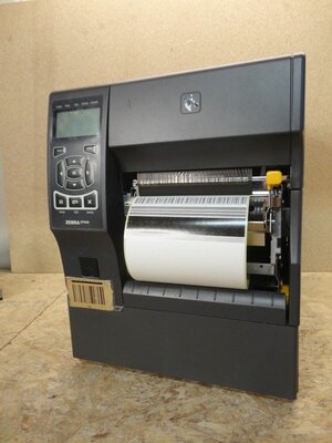 Zebra ZT420 Thermal Transfer Label Printer met Label REWINDER - 300dpi - Netwerk