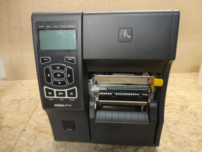 Zebra ZT410 Thermische Label Printer met PEEL * LAN + USB  300Dpi