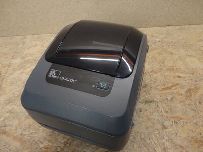 Zebra GK420T Thermal Transfer Barcode Label Printer - USB