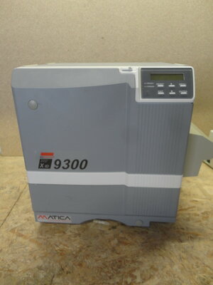 Matica XID9300 Retransfer Color Card Printer PVC ID - USB / LAN