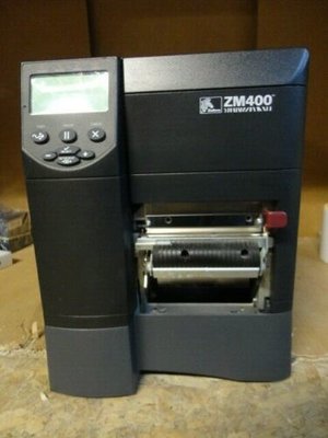 Zebra ZM400 * Thermisch Transfer Label Printer 203DPI - USB + RJ-45 + PEEL